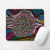 Aboriginal Design-15 Mousepad Muismat (Met muis)