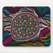 Aboriginal Design-15 Mousepad Muismat (Voorkant)