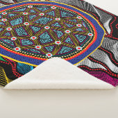 Aboriginal Design-15 Sherpa Deken (3/4)