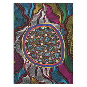 Aboriginal Design-15 Tablecloth Tafelkleed