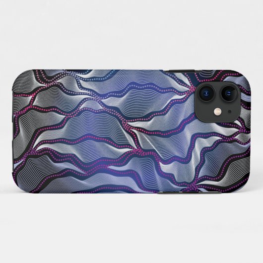 Aboriginal Design-16 iPhone / iPad case (Achterkant (horizontaal))