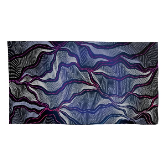 Aboriginal Design-16 Kussensloop (Achterkant-Rechts)