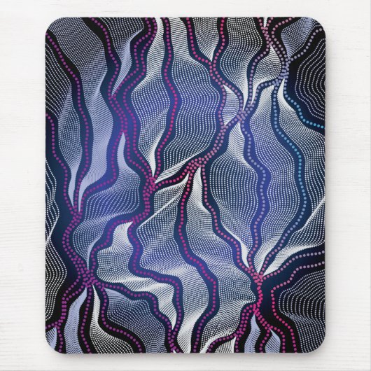 Aboriginal Design-16 Mousepad Muismat (Voorkant)