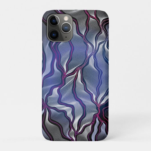Aboriginal Design-16 strandlaken Case-Mate iPhone Case (Achterkant)