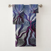Aboriginal Design-16 Towel Bad Handdoek (Insitu)