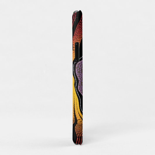 Aboriginal Design-1 iPhone/iPad case (Achterkant/rechts)