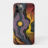 Aboriginal Design-1 iPhone/iPad case (Achterkant)