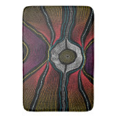 Aboriginal Design-2 badmat (Voorkant Verticaal)