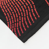 Aboriginal Design Fleece Deken (Hoek)