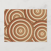 Aboriginal Dot Painting Briefkaart (Voorkant)