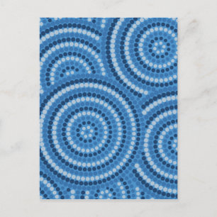 Aboriginal Dot Painting Briefkaart