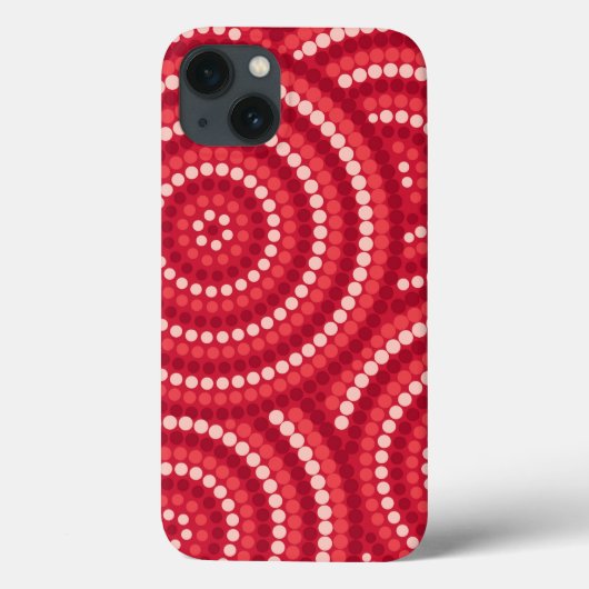 Aboriginal Dot Painting Case-Mate iPhone Case (Achterkant)