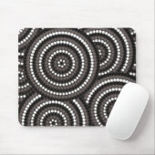 Aboriginal Dot Painting Muismat (Met muis)