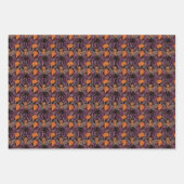 Aboriginal dot Wrapping Paper Flat Sheet Set van 3 (Voorkant 3)