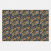 Aboriginal dot Wrapping Paper Flat Sheet Set van 3 (Voorkant)