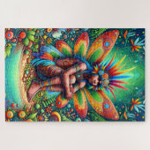 aboriginal fee legpuzzel (Horizontaal)