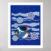 Aboriginal Fish Poster 3 (Voorkant)