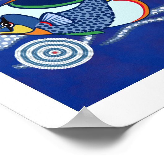 Aboriginal Fish Poster 3 (Hoek)