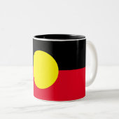 Aboriginal flag mok (Voorkant rechts)