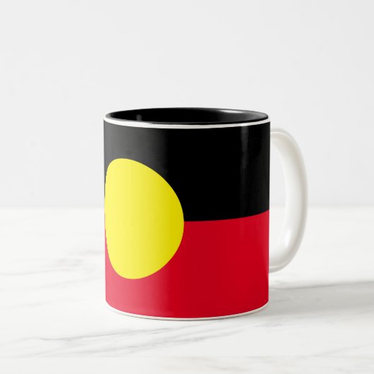 Aboriginal flag mok (Voorkant rechts)