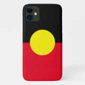 Aboriginal flag phone case (Achterkant)