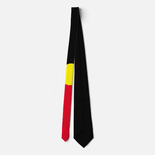 Aboriginal flag stropdas (Achterkant)