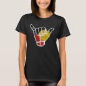 Aboriginal Flag  T-shirt (Voorkant)
