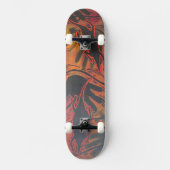 Aboriginal goanna skateboard (Voorkant)