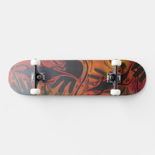 Aboriginal goanna skateboard  (Horizontaal)