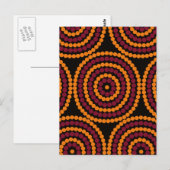 Aboriginal Life cyclus Briefkaart (Voorkant / Achterkant)