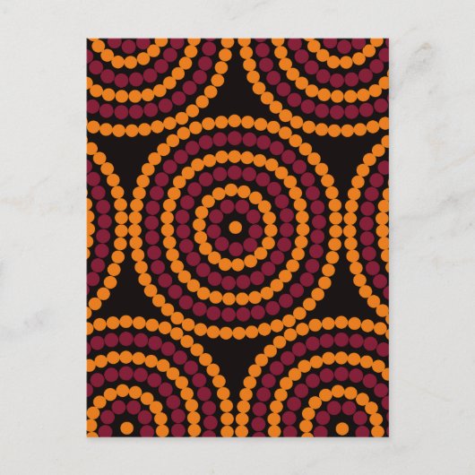 Aboriginal Life cyclus Briefkaart (Voorkant)