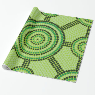 Aboriginal Meetingplace Rainforest Cadeaupapier