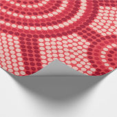 Aboriginal Meetingplace Waratah Cadeaupapier (Hoek)
