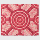 Aboriginal Meetingplace Waratah Cadeaupapier (Vlak)