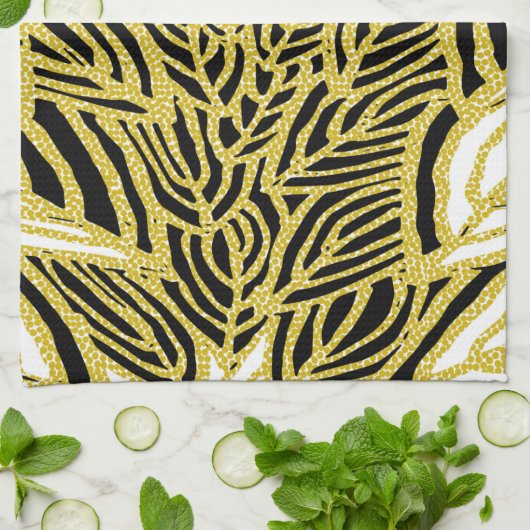 Aboriginal Pattern-14 keukenhanddoeken (Gevouwen)