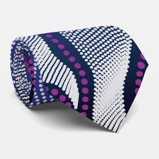 Aboriginal Pattern 16 Scarf Stropdas (Opgerold)