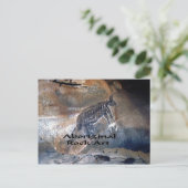 Aboriginal Rock art Briefkaart (Staand voorkant)