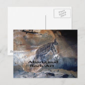 Aboriginal Rock art Briefkaart (Voorkant / Achterkant)