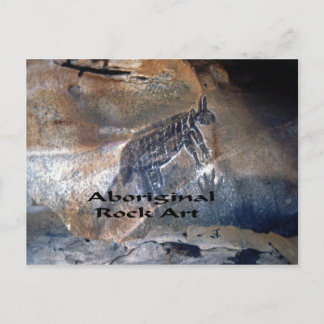 Aboriginal Rock art Briefkaart