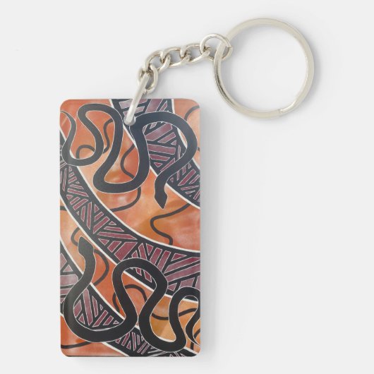 Aboriginal slang key ring sleutelhanger (achterkant)