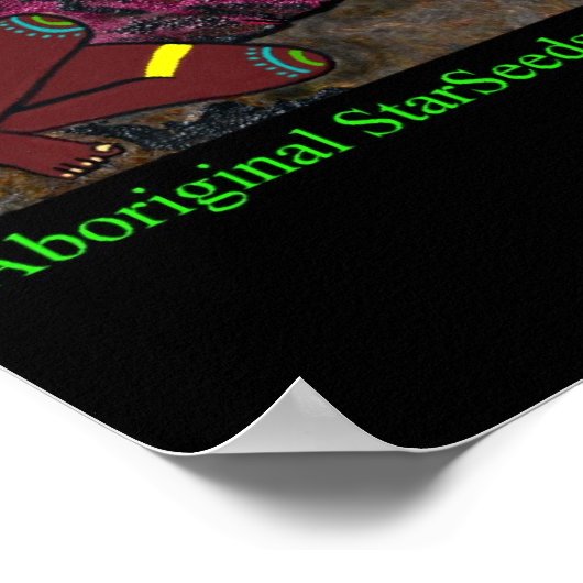 Aboriginal StarSeeds Poster (Hoek)
