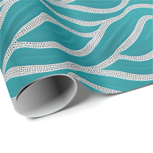 Aboriginal style wrappapier cadeaupapier (Rol Hoek)