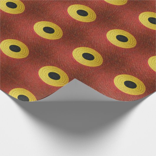 Aboriginal style wrappapier cadeaupapier (Hoek)