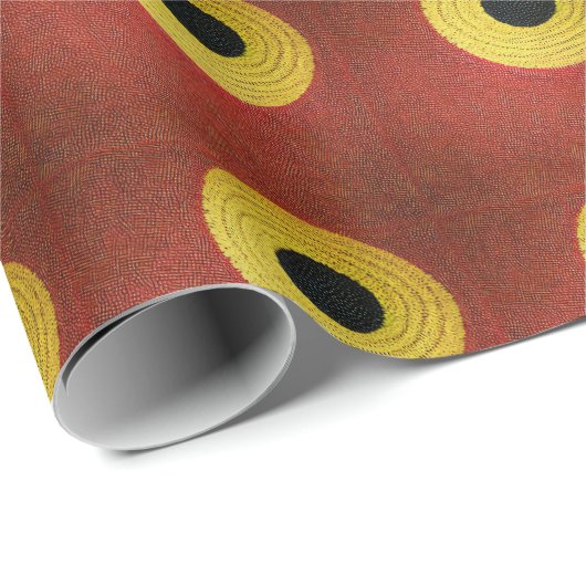 Aboriginal style wrappapier cadeaupapier (Rol Hoek)