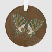 Aboriginal Swallowtail Acryl Ornament (voorkant)