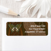 Aboriginal Swallowtail Address Label (Insitu)
