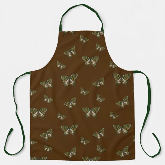 Aboriginal Swallowtail All-Over Print Schort (Voorkant)