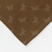 Aboriginal Swallowtail Fleece Blanket Deken (Hoek)