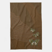 Aboriginal Swallowtail Hand Towel Theedoek (Verticaal)