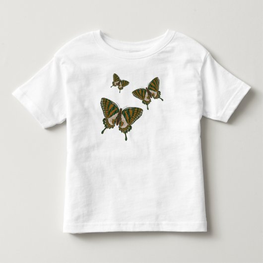 Aboriginal Swallowtail Kind and Baby Light Shirt (Voorkant)